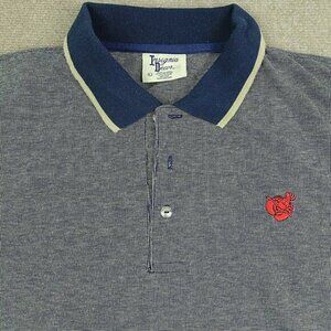 Insignia Decor Mens 2XL Polyester Blend  Red Lobster Logo Short Sleeve Polo Shir